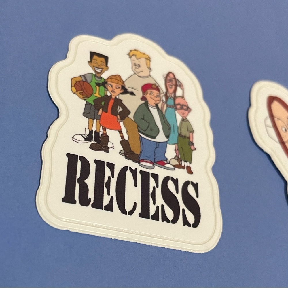 Recess Stickers 2”